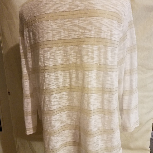 Chico’s Zenergy 3/4 sleeve sweater - size 2(12/14) - Picture 3 of 4